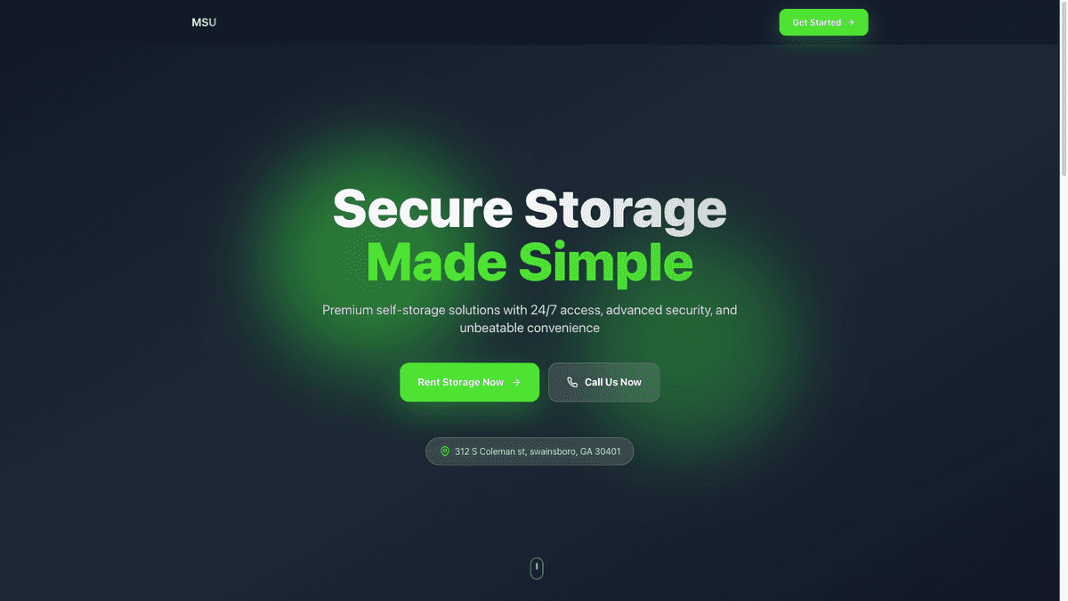 Tenant Website