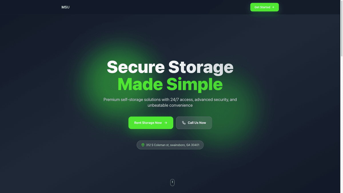 Tenant Website